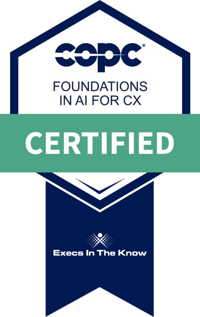 AI for CX Certification