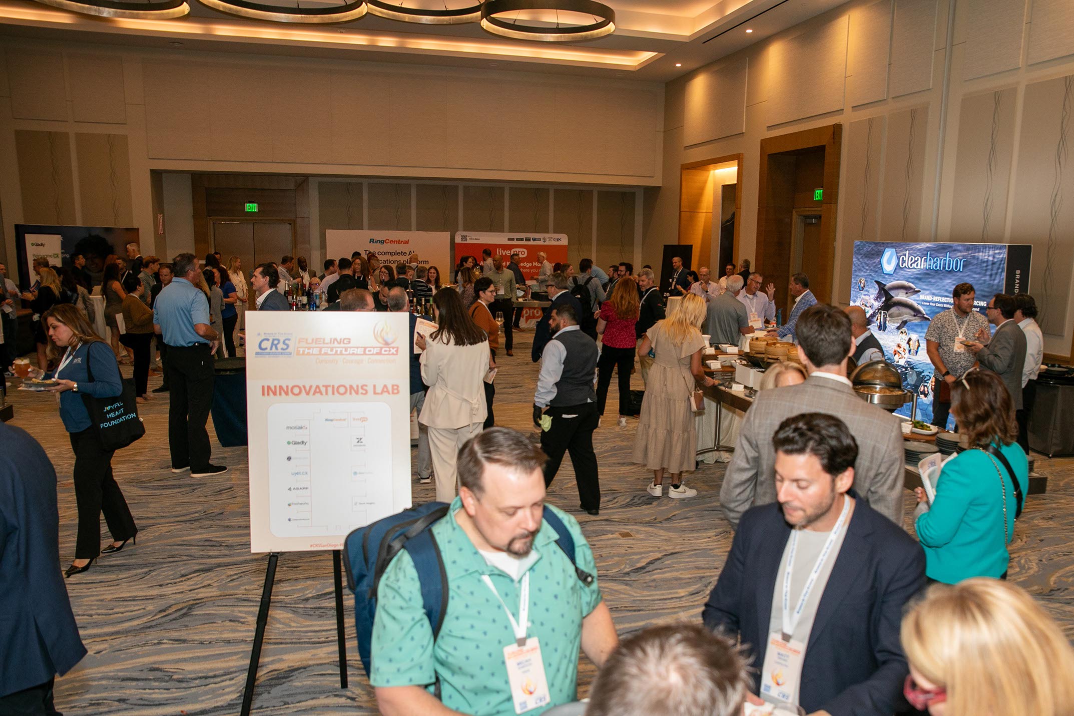 Innovations Lab and cocktail hour