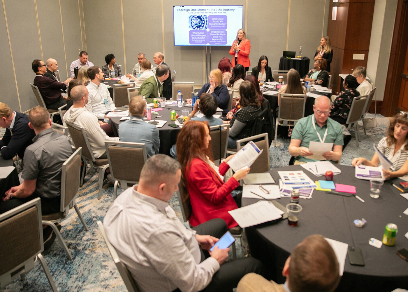 Opening day sessions with focused learning