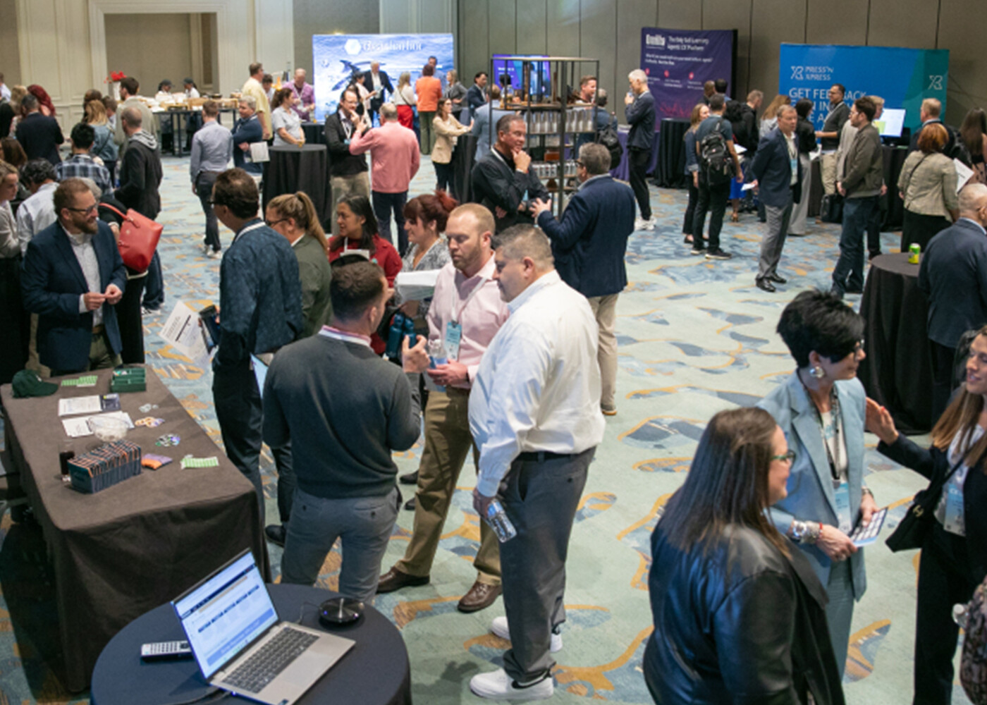 Innovations Lab and cocktail hour