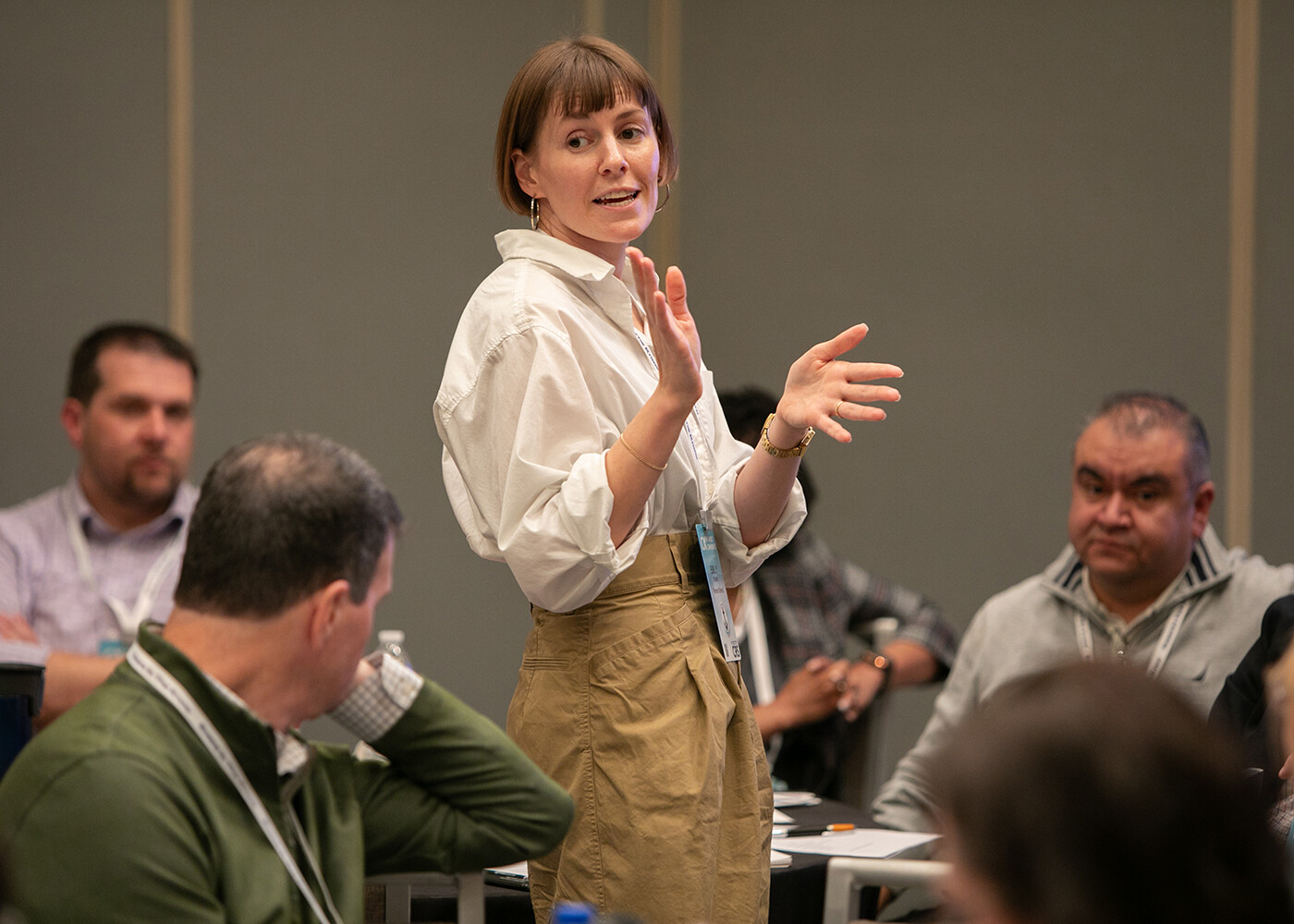 Breakout sessions including workshops, tech forums, and shop talks