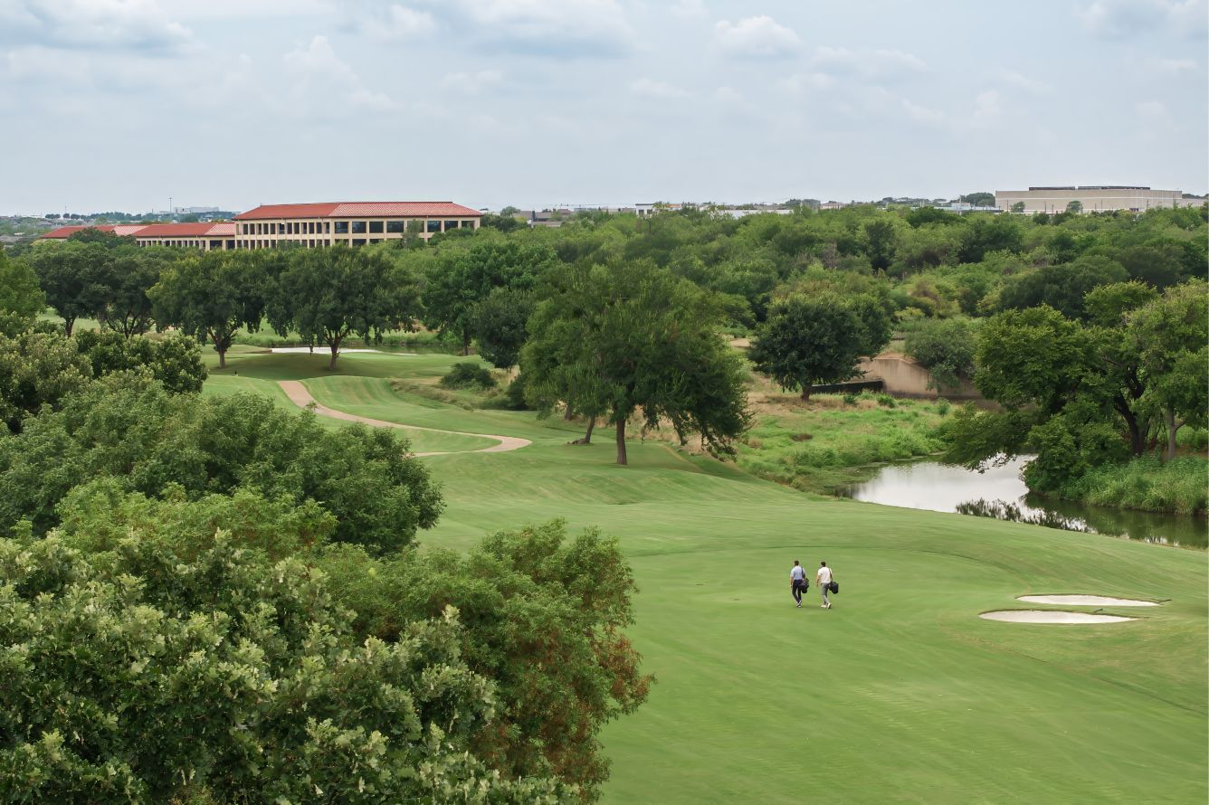 Championship golf course at Las Colinas