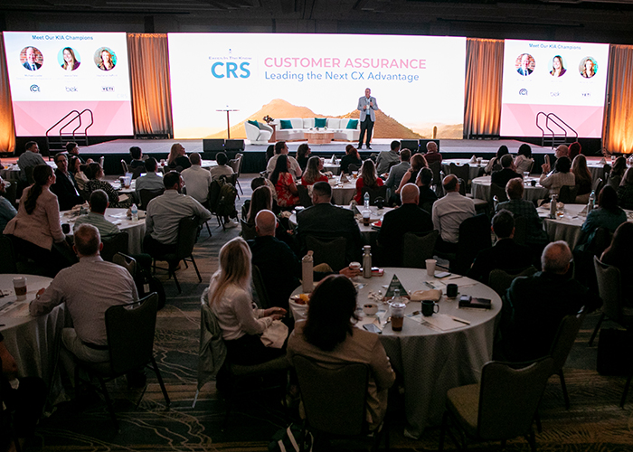 CRS attendees networking