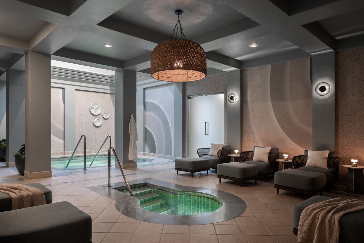 Spa whirlpool at The Ritz-Carlton Dallas, Las Colinas